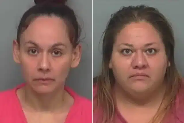 Brenda Garcia and Tania Garcia, Montgomery, Texas sisters charged with abusing and restraining 12 year old girl for six months.
