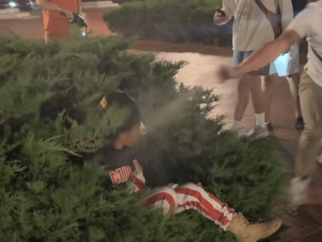 Taylor Alexandra Forte Prince George teacher pepper sprayed by conservative activist.