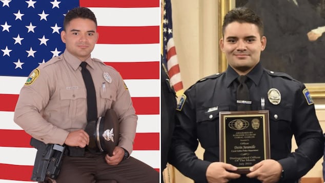 Miami-Dade Deputy Devin Jaramillo fatally shot during altercation while responding to crash in Kendall County with the gunman then taking his own life.