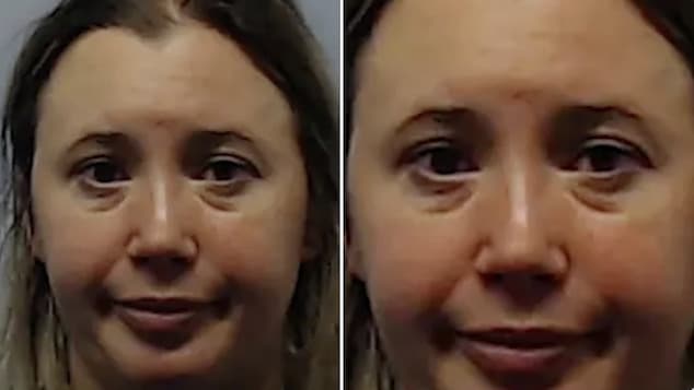 Jessica Bergmann, Aurora middle school teacher in Illinois charged with having sexual relationship with minor boy she met at Washington Middle School.