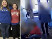 Britney Henshaw & Sydney Madill, Brazoria County teachers fired assaulting 5 year old autistic student at Wild Peach Elementary School.