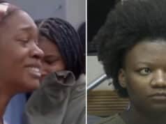 Daughter of murdered Eastpointe McDonald’s manager brings knife to courtroom hearing for suspect alleged to have fatally stabbed her manager.