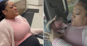 Black expectant mom in laobor turned away by Crown Point, Indiana hospital after told she’s not far enough along.