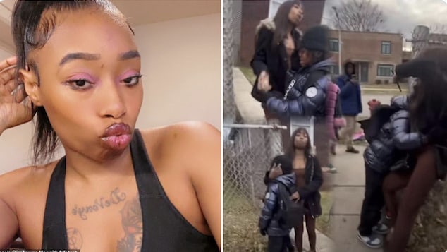 Corshawnda Hatter, Chicago mom and two children attacked by gang of school kids