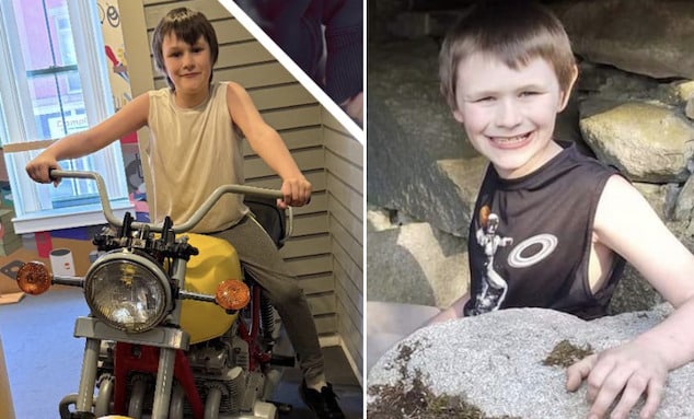 12 year old Rockland, Maine boy, Brayden Callahan dies after being run over by school bus after being dropped off from school.