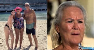 Anna Kepner grandmother, Barbara Kepner appears with Anna Kepner grandfather, Jeffery Kepner on ABC's Good Morning America.