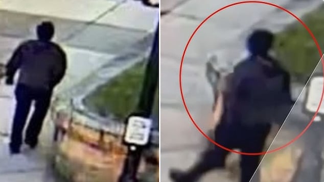 Brown University video of shooting suspect leaving engineering department moments after shooting dead 2 and injuring nine individuals.