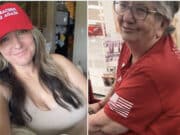 Jeanie Beeman, Chico Target worker harassed over 'Freedom' t-shirt by TikToker, Michaela Ponce