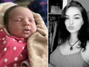 Destiny Faith Chiveral, Rising Hill, Charleston, Maryland mom charged with child abuse death of 5-week-old baby daughter.