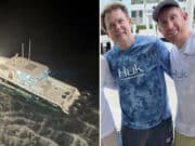 Randall Spivey and Brandon Billmaier, Florida missing boaters fail to return after fishing trip off Fort Myers coast as boat is now recovered.