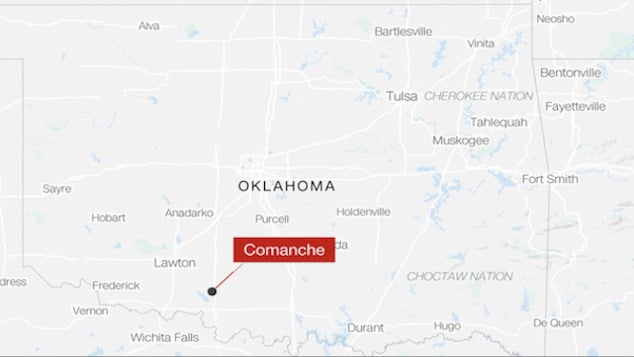 Cody Wayne Adams, Comanche, Oklahoma man arrested shooting dead neighbor target practicing new gun on Christmas Day