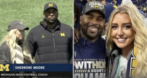 Sherrone Moore fired University of Michigan head football coach and executive assistant, Paige Shiver