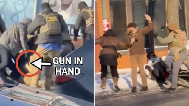 Videos contradicts DHS claims Alex Pretti was a threat and had ever aimed his legal carry and conceal gun towards federal agents