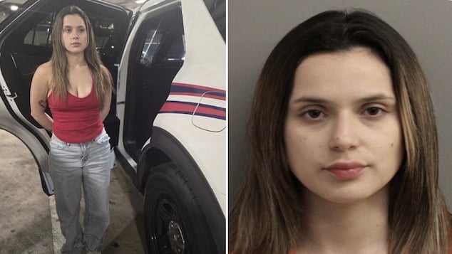 Aralyn Martinez Houston, Texas gym goer throws 25 pound weight at love rival,