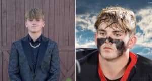 Caden Nowicki, Ponder High School football player senior dies from sledding accident in Texas.