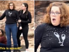 First Karen of 2026 goes viral after woman berates Italian tourist taking selfie at Red Rock Canyon