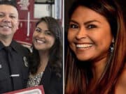 Glendale firefighter Andrew Jimenez, beats wife, Mayra Jimenez Wilshire Park Elementary school teacher to death after reading diary