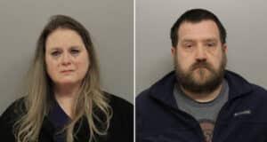 Jeremy Woods & Tiffany Thomas, Tulsa, OK couple arrested stealing dementia mom's life savings of $150K & spending it on gambling at casinos. 