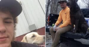 Luke Kitterman, New Memphis, Illinois man dies falling into icy pond trying to rescue dog