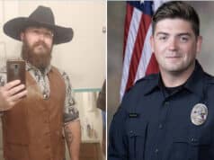 Police Officer Elijah Garretson with the Copperas Cove Police Department shot dead during the line of duty