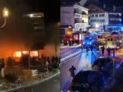 Swiss ski resort flashover fire during NYE celebrations at Crans-Montana bar leaves 47 dead, 115 injured.