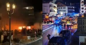 Swiss ski resort flashover fire during NYE celebrations at Crans-Montana bar leaves 47 dead, 115 injured.