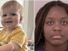 Theah Russell, Savage, Minnesota daycare worker arrested in suffocation murder of 11-month-old infant boy.