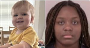 Theah Russell, Savage, Minnesota daycare worker arrested in suffocation murder of 11-month-old infant boy.