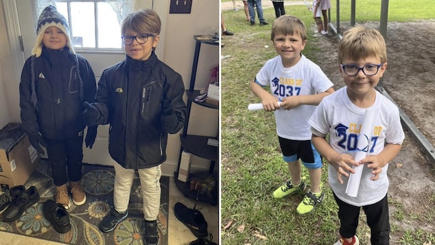 Barbara Zarlinga jumps into icy pond trying to save 7-year-old twins, after boys falling into icy pond in Onslow County, N.C