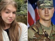 Woodlake double homicide in North Carolina: Katerina 'Kate 'Tovmash Ukrainian refugee and army boyfriend, Matthew Wade of Mississippi shot dead by ex boyfriend, Caleb Hayden Fosnaugh of Ohio.