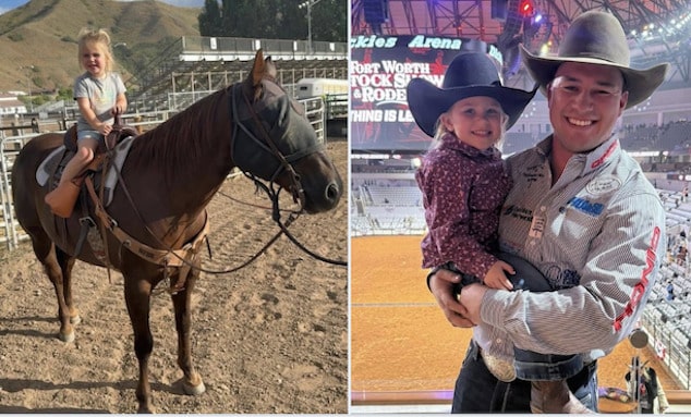 3-year-old rodeo child dies in freak accident after horse falls on WPRA champion mom and toddler daughter
