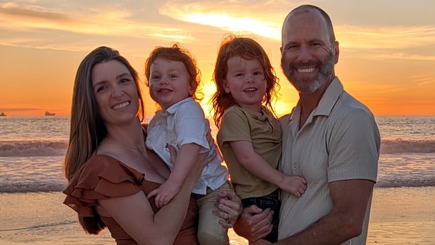 Regan Cole-Graham, 7-month-pregnant mom of 2 riding bicycle with husband, two young sons dies after struck by car in greater Los Angeles, California.