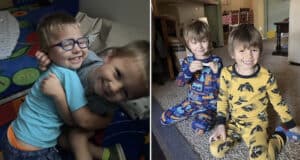 Barbara Zarlinga jumps into icy pond trying to save 7-year-old twins, after boys falling into icy pond in Onslow County, N.C