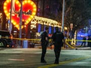 Buford bar shooting in Austin, Texas leaves 3 dead, including gunman and 14 hurt at West Sixth beer garden venue at hands of male shooter.