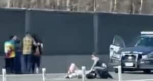 Beltway road rage driver shot dead after stabbing spree leaves woman, dog dead