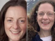 Joan Panutti Pottinger, Louisville, Kentucky mom of two killed in freak accident during St Patrick's Day parade after getting foot caught underneath float and struck by vehicle.