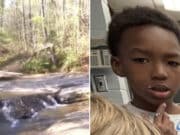 Abel Friday-Williams 7-year-old boy drowns trying to save friend after coming across pond in Hickory, North Carolina