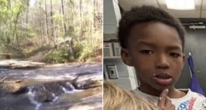 Abel Friday-Williams 7-year-old boy drowns trying to save friend after coming across pond in Hickory, North Carolina
