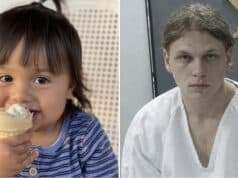 Christian Isaiah Randall, Tucson, Arizona speeding driver kills 3-year-old-girl Anna, injures pregnant mom while road racing another vehicle after colliding into family car.