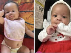 Kaori Patterson-Moore identified as 7-month old Brooklyn baby girl shot dead by stray bullet in East Williamsburg by moped riding duo.