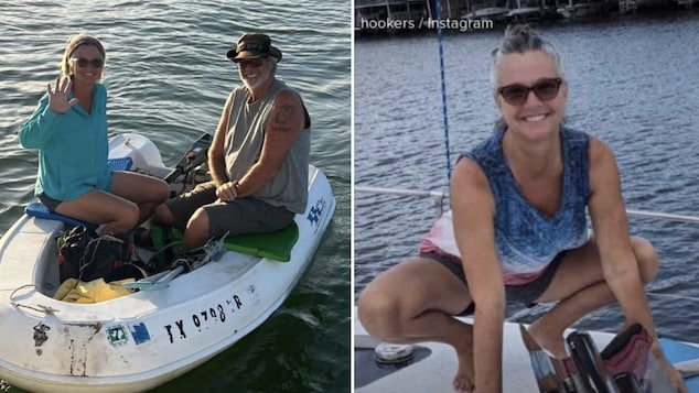 Lynette Hooker, Onsted, Lenawee County, Michigan woman, missing at sea, after going overboard on dinghy in Bahamas.