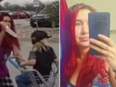 Noemi Guzman shot dead by police after cutting 3-year-old boy at Omaha Walmart she was allegedly trying to kidnap and refusing to put down kitchen knife.