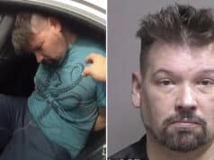 Kevin Cichowski Florida gubernatorial candidate arrested assaulting elderly parents, threatening to kill them. Images via bodycam footage