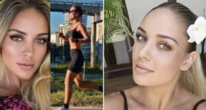 Mara Flavia, Brazilian triathlete and fitness influencer drowns competing in Texas ironman in Lake Woodlands.