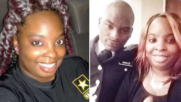 Shamar Elkins and wife, Shaneiqua 'Pugh' Elkins of Shreveport, Louisiana.
