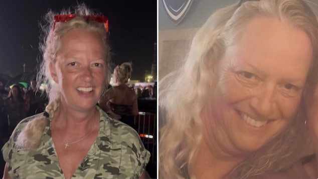 Dana Winger, of Huger, South Carolina woman killed by flying patio umbrella.