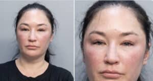 Shannon Marie Harris, Delta Airlines passenger arrested for refusing to get off phone call prior to plane take off.