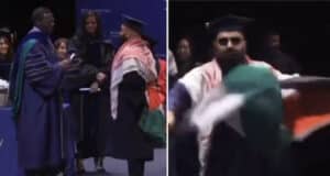 UC Berkeley student forced to ditch Palestinian flag before being awarded diploma