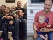 Brady Harmon Utah father and ex wife, Sarah Myers and their 4 kids