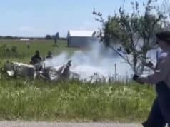 Butler, Missouri skydiving accident with Skydive KC leaves 12 dead, inclding pilot and eleven skydivers moments after take off.